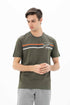T-Shirt Round Neck With Chest Print
